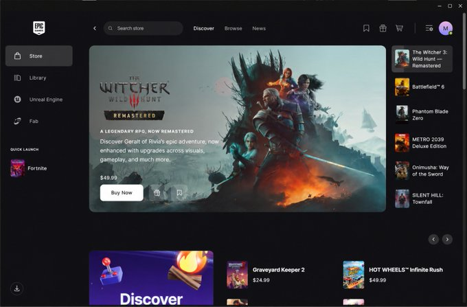 Epic Games rifà il launcher con l'AI: "programmare è difficile"