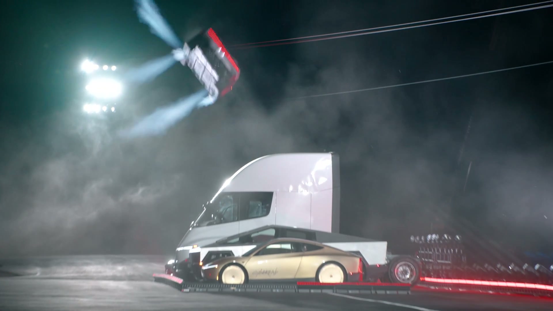 Il kickflip della Tesla Roadster